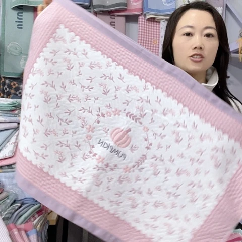 棉特价紫色南瓜纯棉