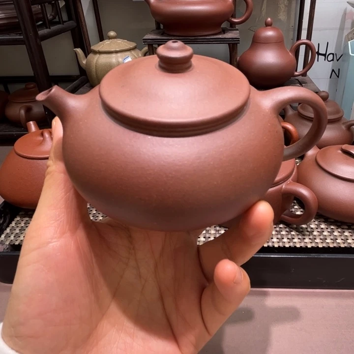 紫砂茶壶台西底槽清寒江180cc