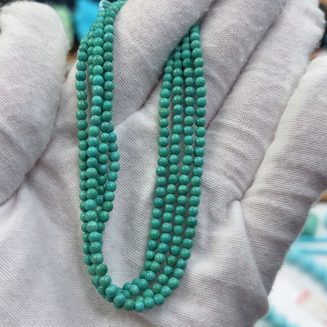 未镶嵌绿松石尺寸2.8mm