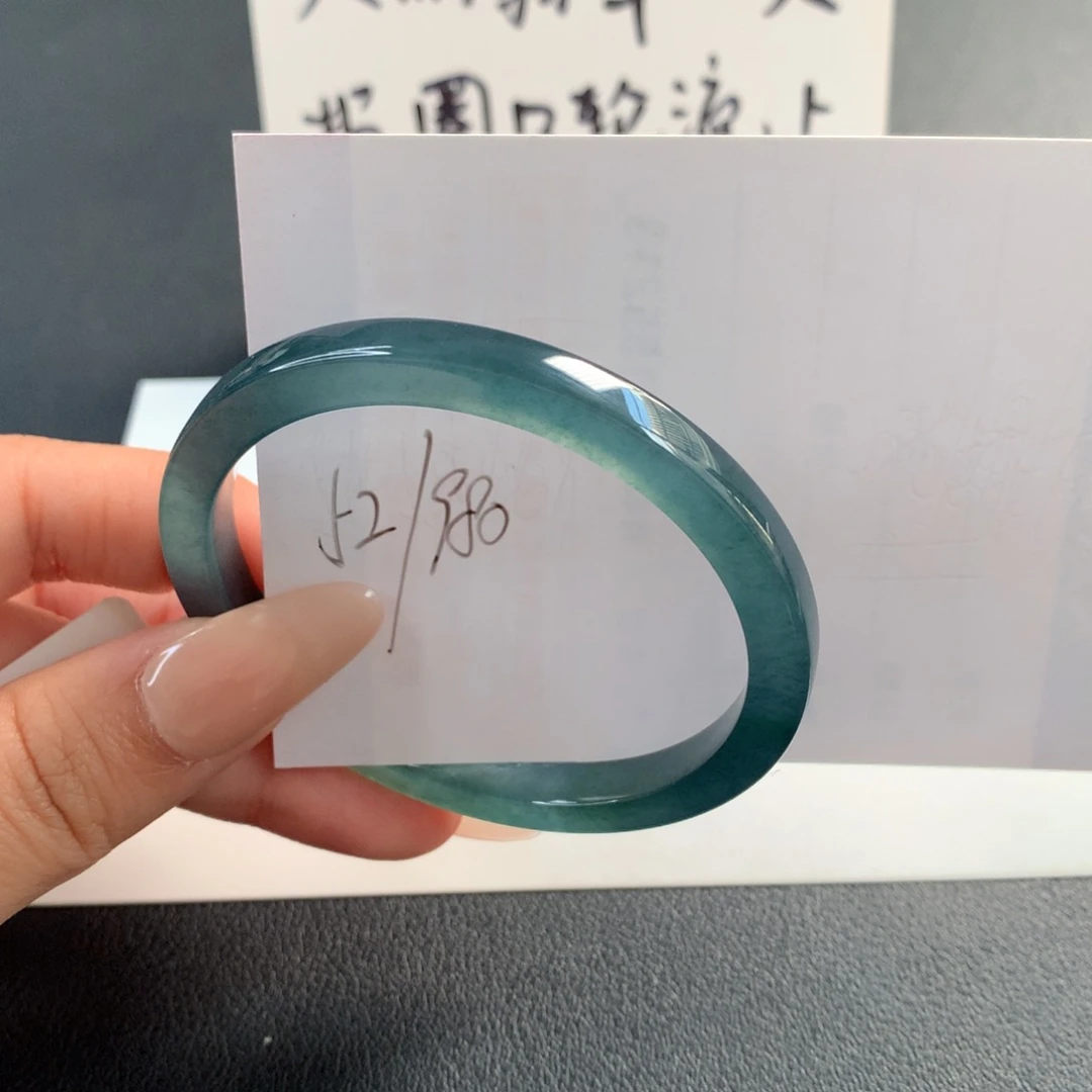 翡翠未镶嵌手镯天然翡翠