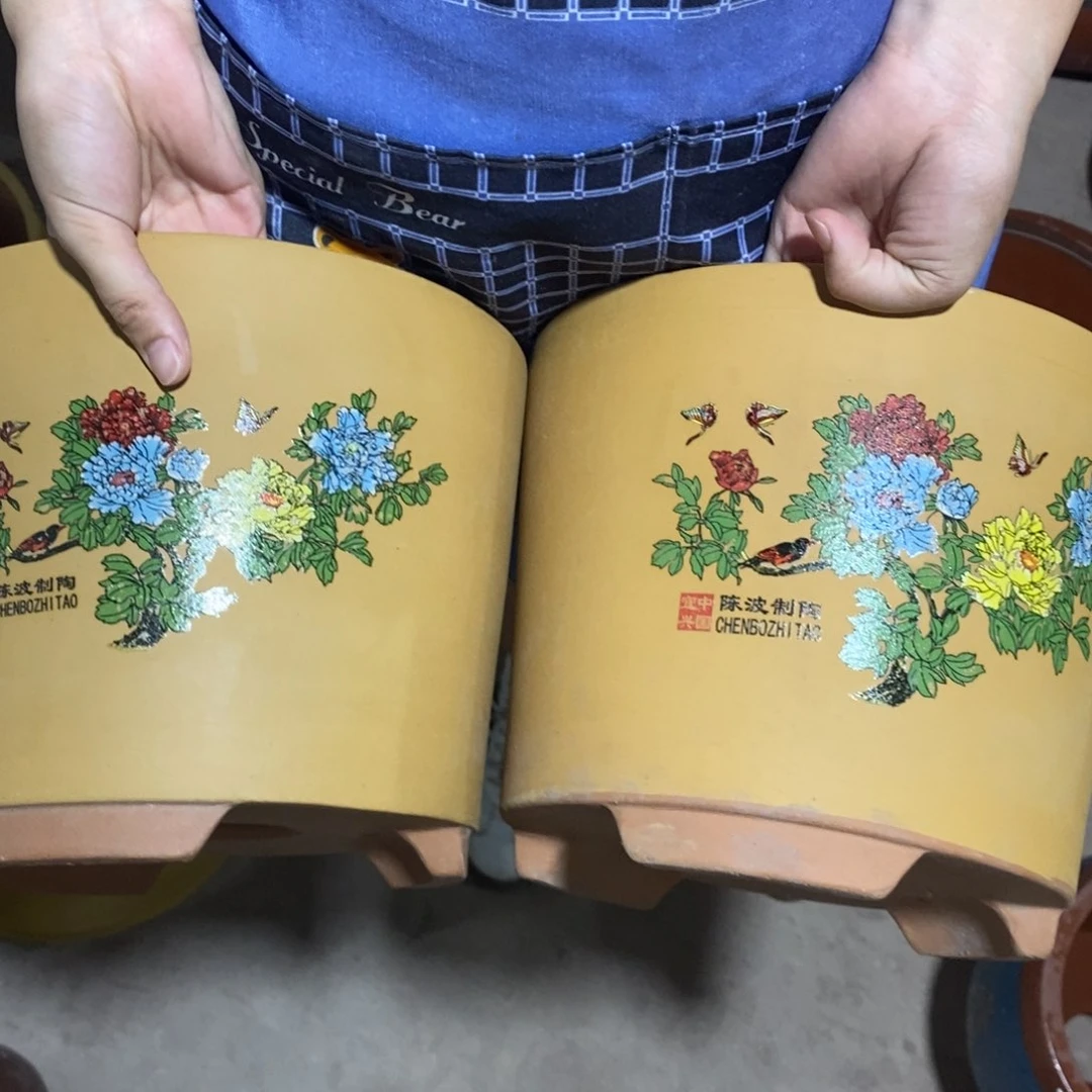 紫砂花盆口径口径17 14