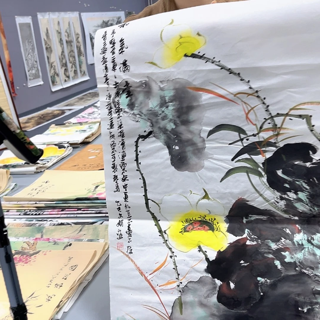国画国画老师作品