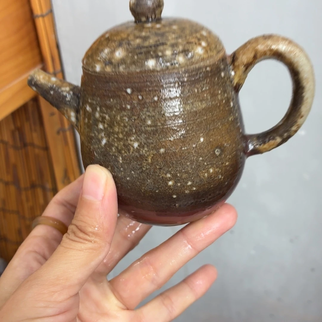 陶园柴烧精品高货577裂纹