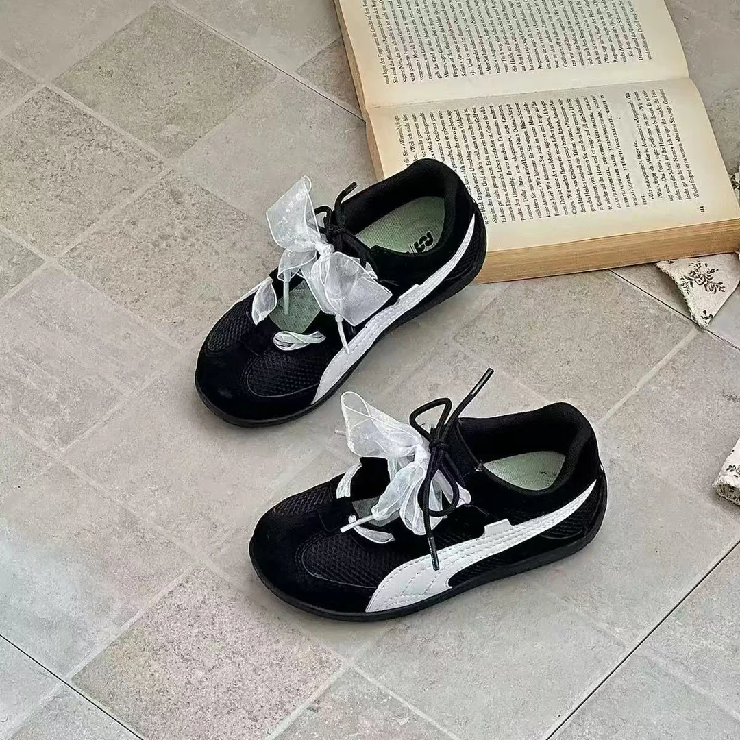 大金定制新款软底网面透气黑白德训鞋薄款户外运动阿甘鞋