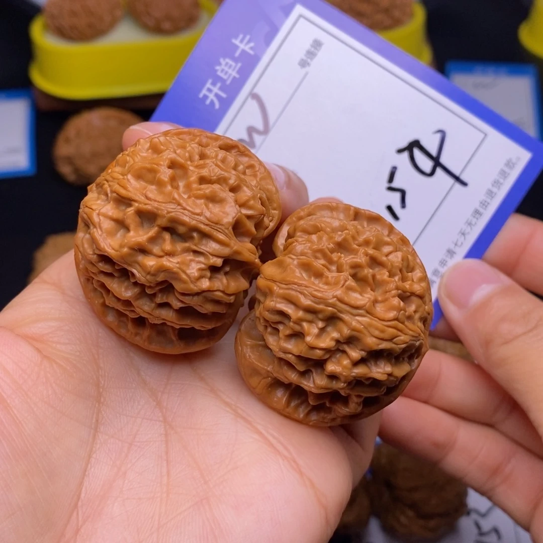 文玩核桃把件44苹果园154