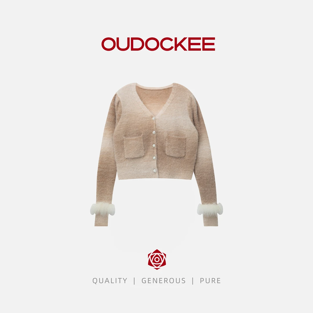 OUDOCKEE 鸥鸥【盲盒】针织开衫+KT猫 盲盒组合 362-708-