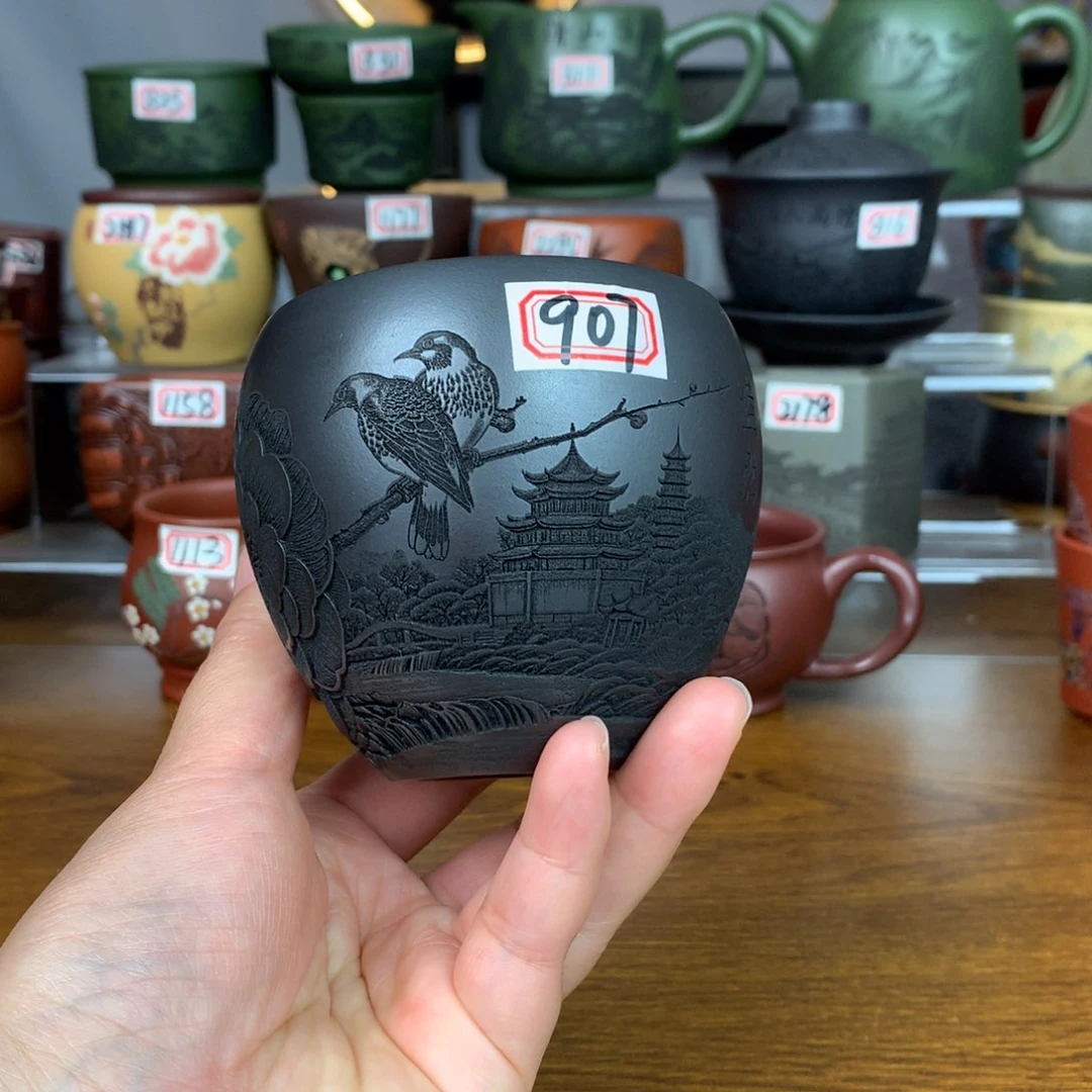 茶杯紫砂宜兴紫砂茶具