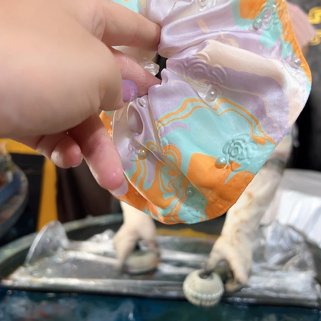 楠****l135精品圆饼发圈