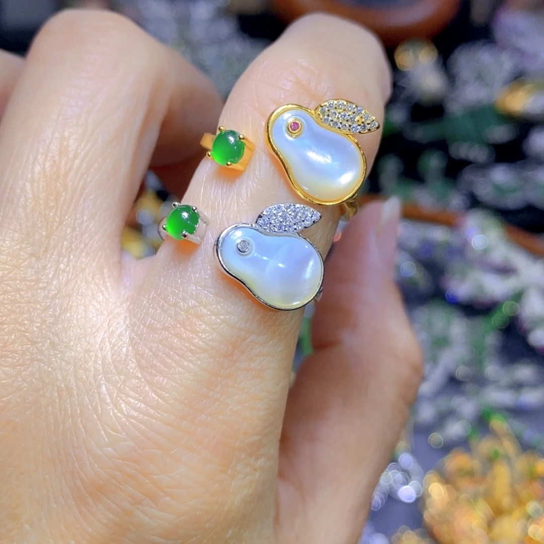 翡翠颈饰银S925镶嵌?****逸天然翡翠