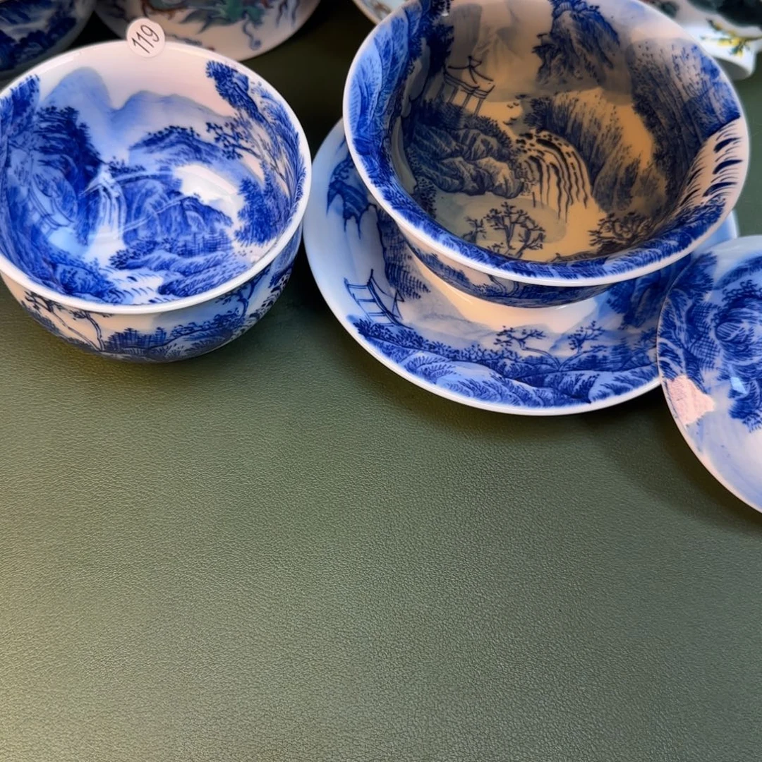 彦祖纯手工手绘茶具125