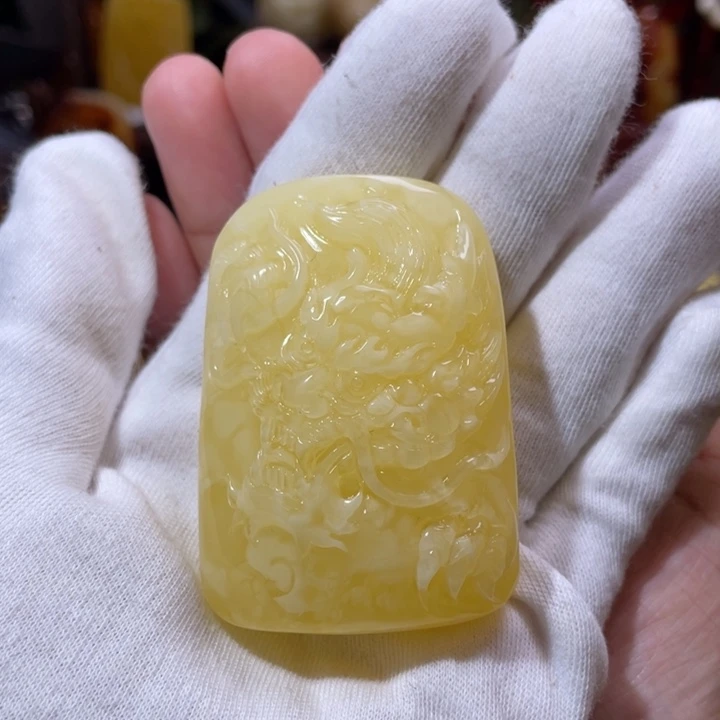 琥珀吊坠(不含链)未镶嵌