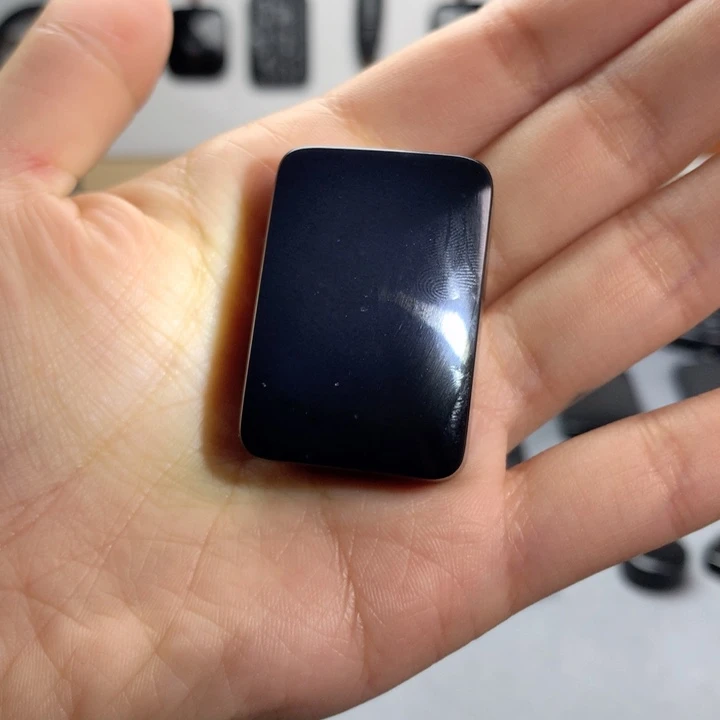 和田玉（墨玉）未镶嵌挂件体验款