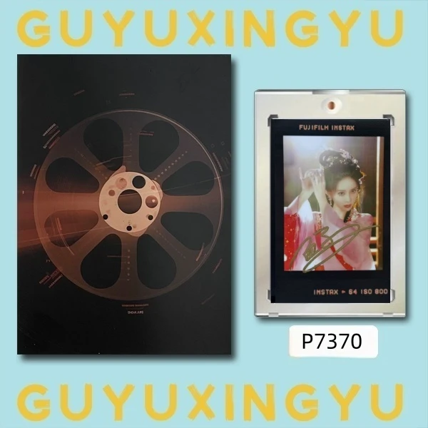 P7370【孟子义】正品拍立得照片 黑胶