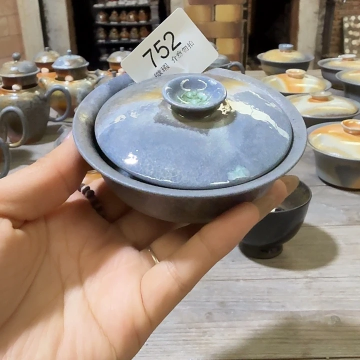 陶荣纯柴烧全手工微瑕752