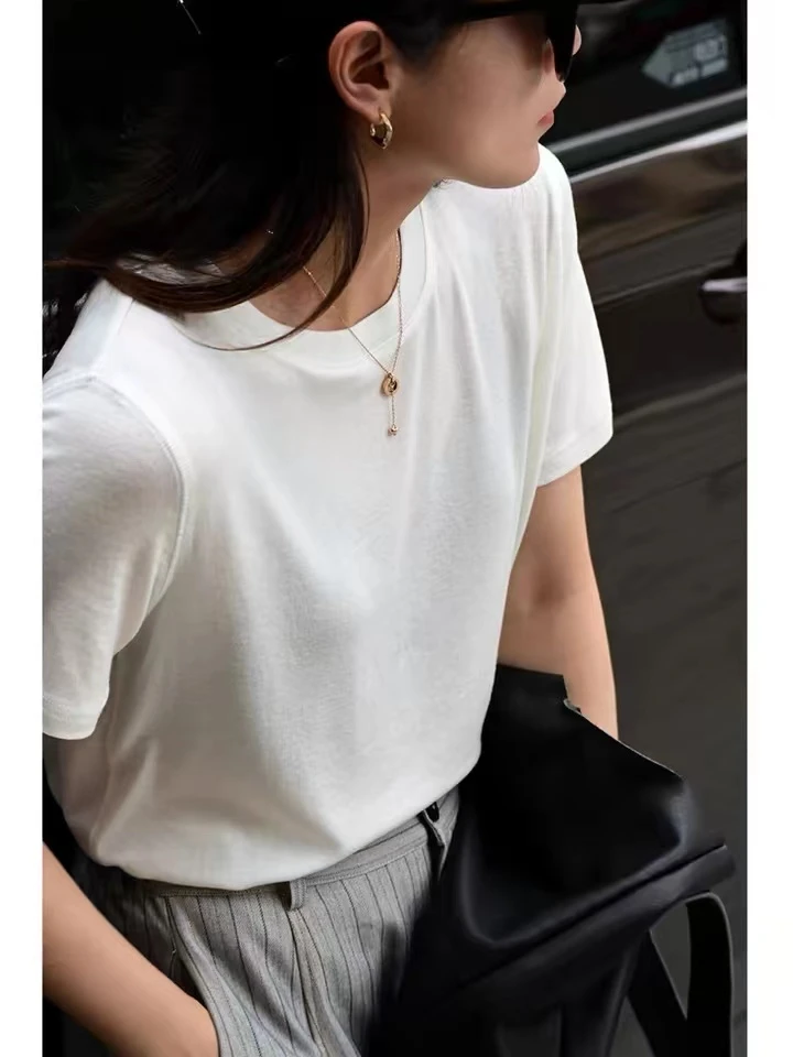 2689 小E圆领短袖终于下订单了多色拍