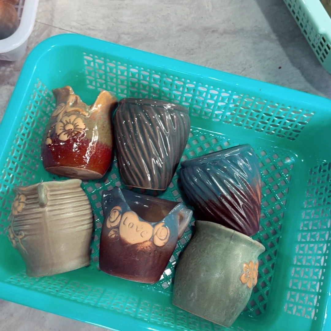 紫砂花盆粗陶盆醋