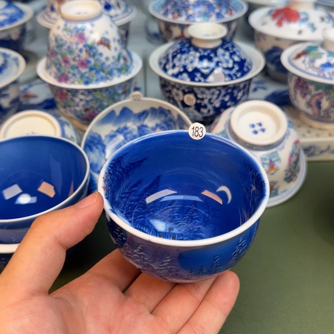 彦祖纯手工手绘茶具183