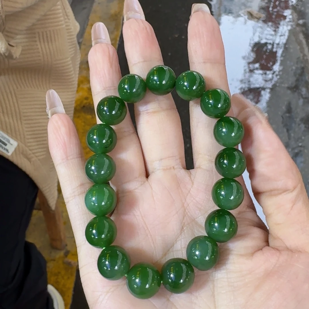 手链未镶嵌和田玉多样性发货 拍一发一卡12