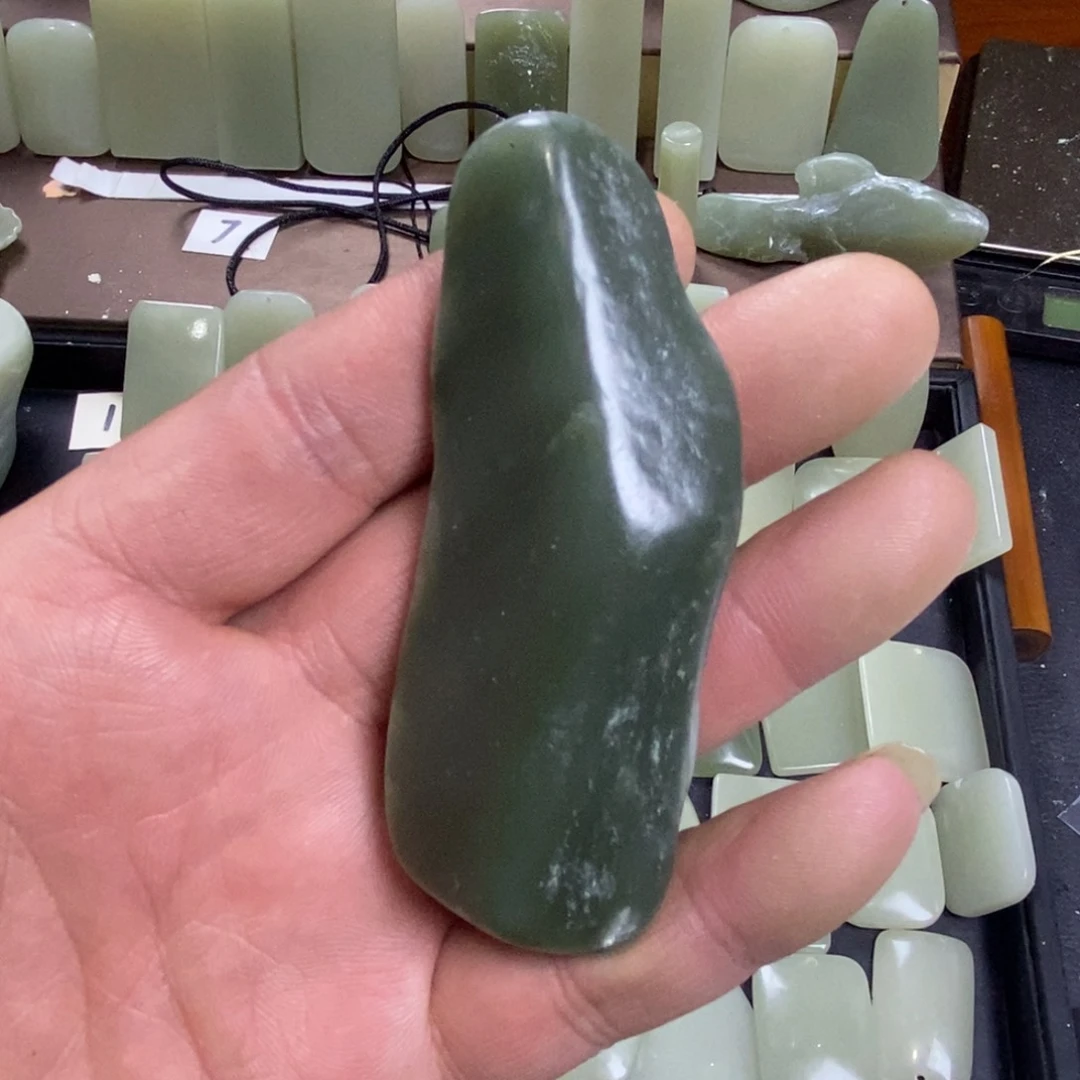 颈饰未镶嵌和田玉鸡****贝03
