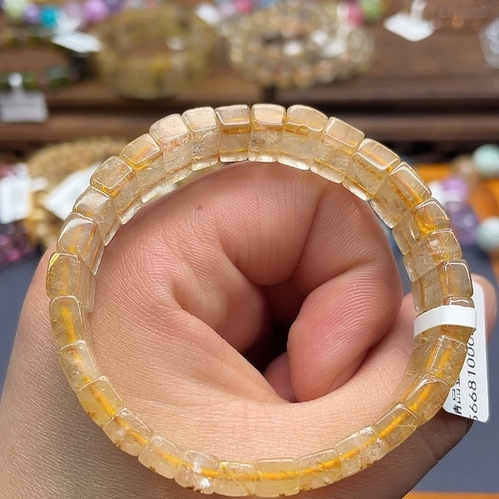 手链水晶未镶嵌金发晶手牌