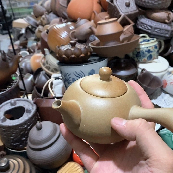 瓷片荷花绽放了我想去了一个多