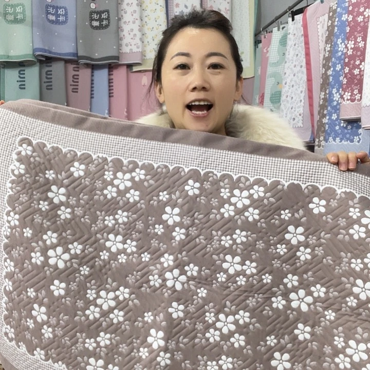 棉特价促销咖色雪花