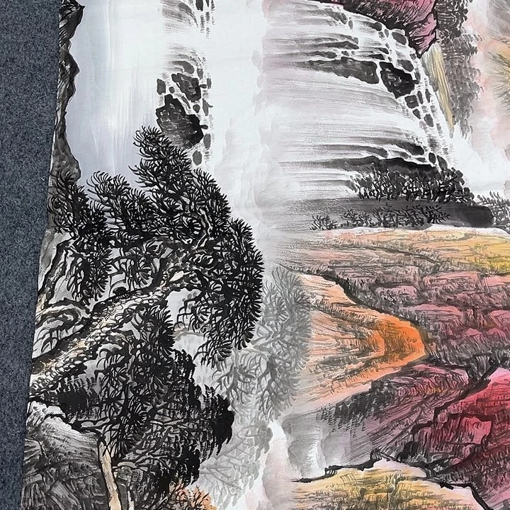 国画手绘国画作品