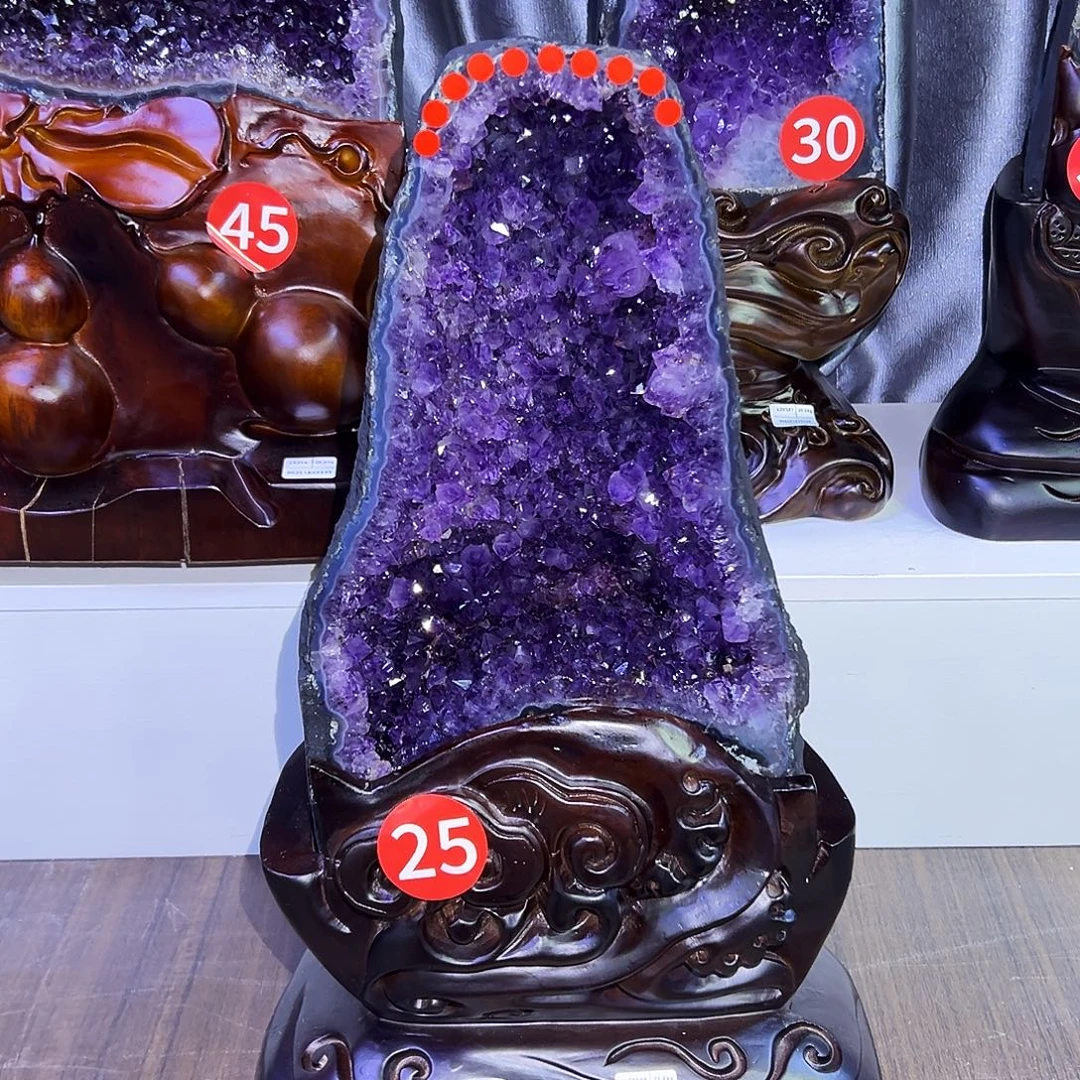 未镶嵌紫晶大型摆件（非配饰）