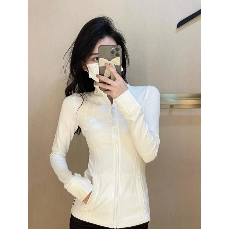 DF系列运动户外修身经典款显瘦瑜伽服外套