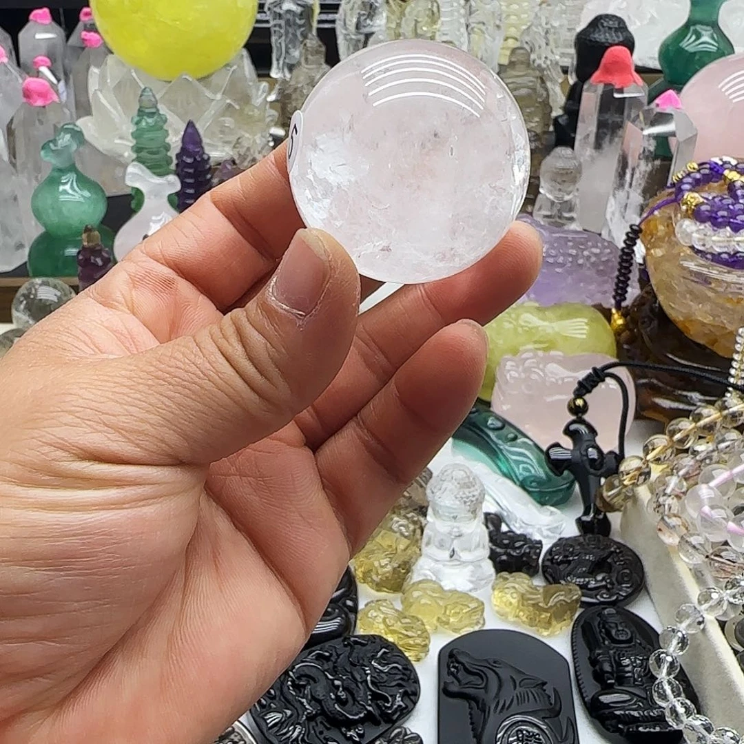 车挂未镶嵌水晶摆件