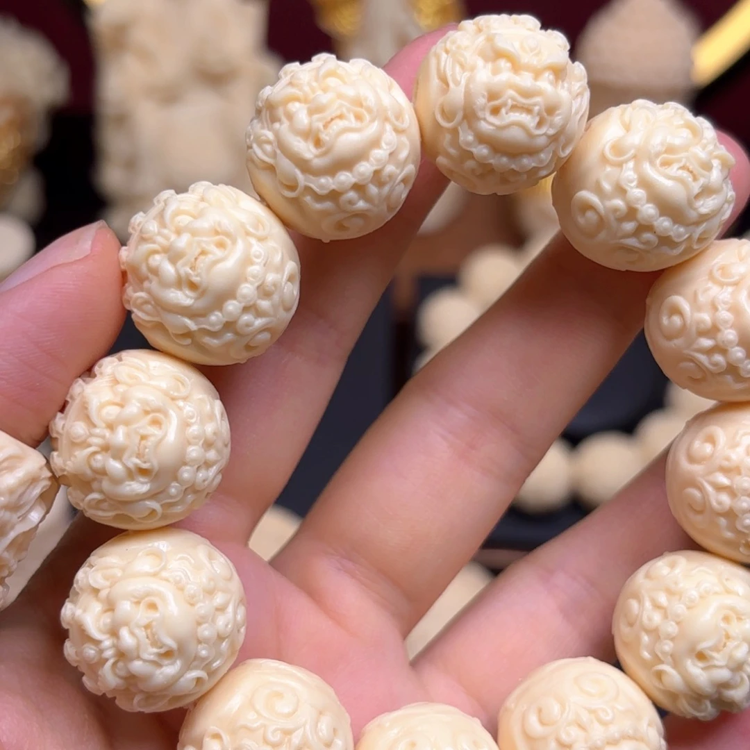 大黑天2.0根雕象牙果