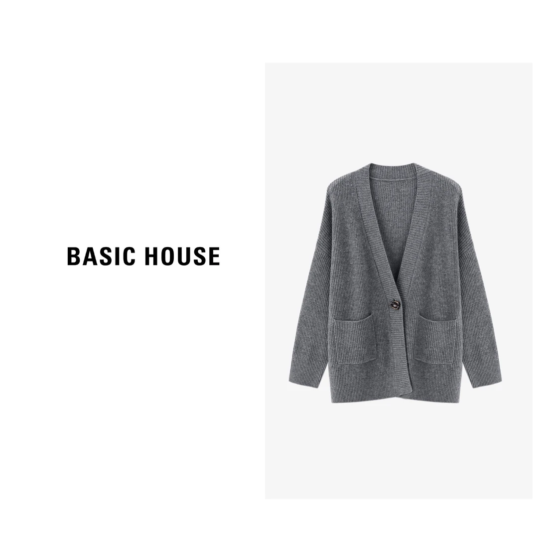 【芋总专属】Basic House/百家好百搭老钱风女生羊毛衫B0624E5I992