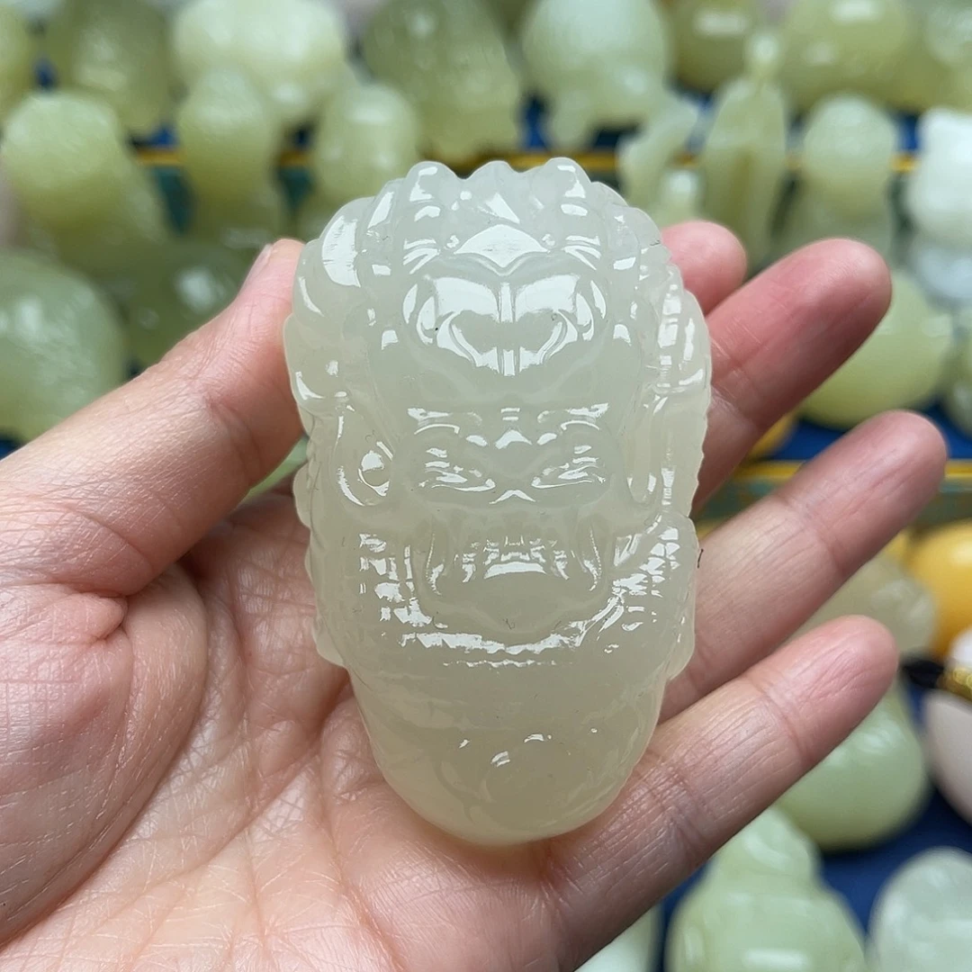 玉天然桌面小摆件