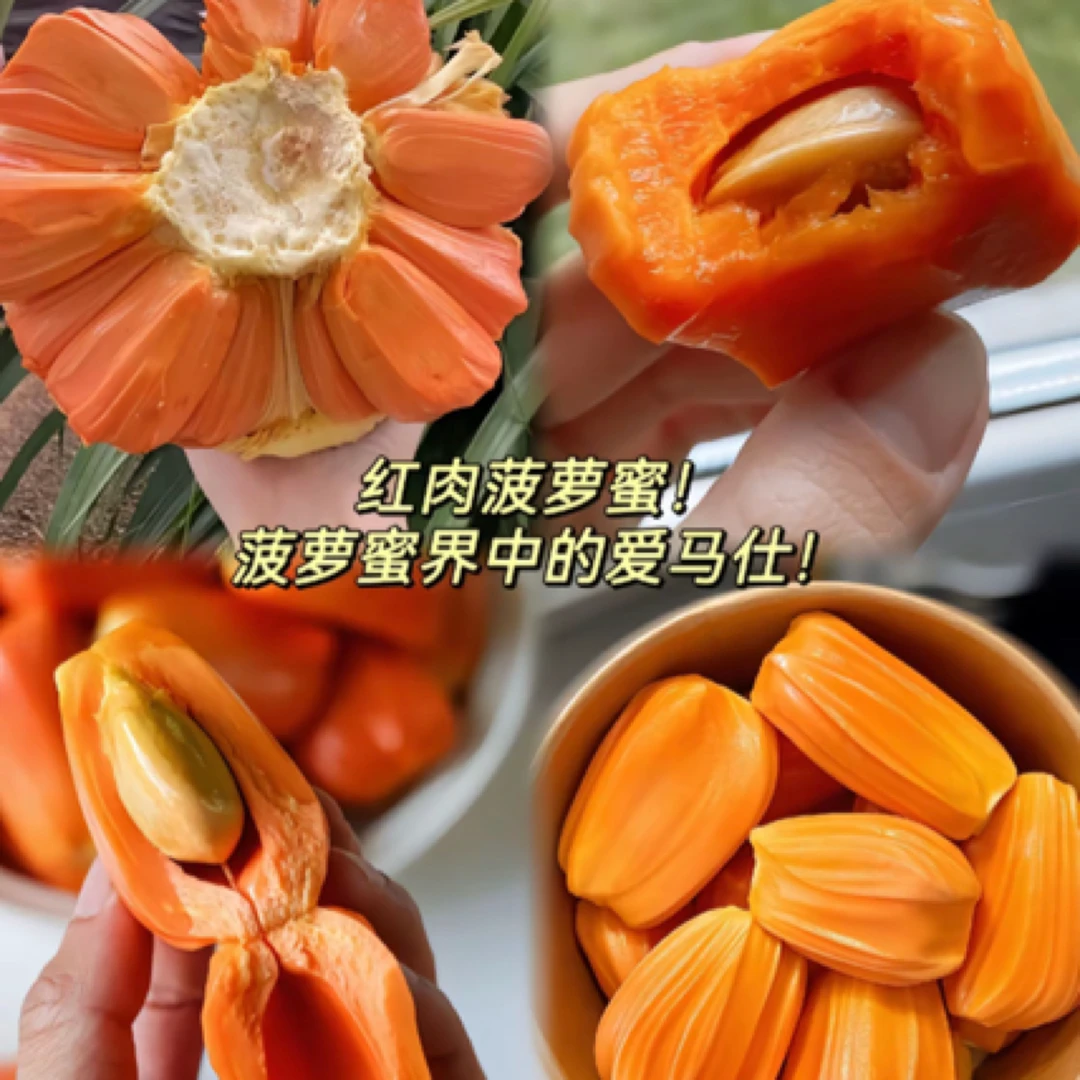 印尼红纯肉菠萝蜜 Q弹脆嫩 59.9元两斤