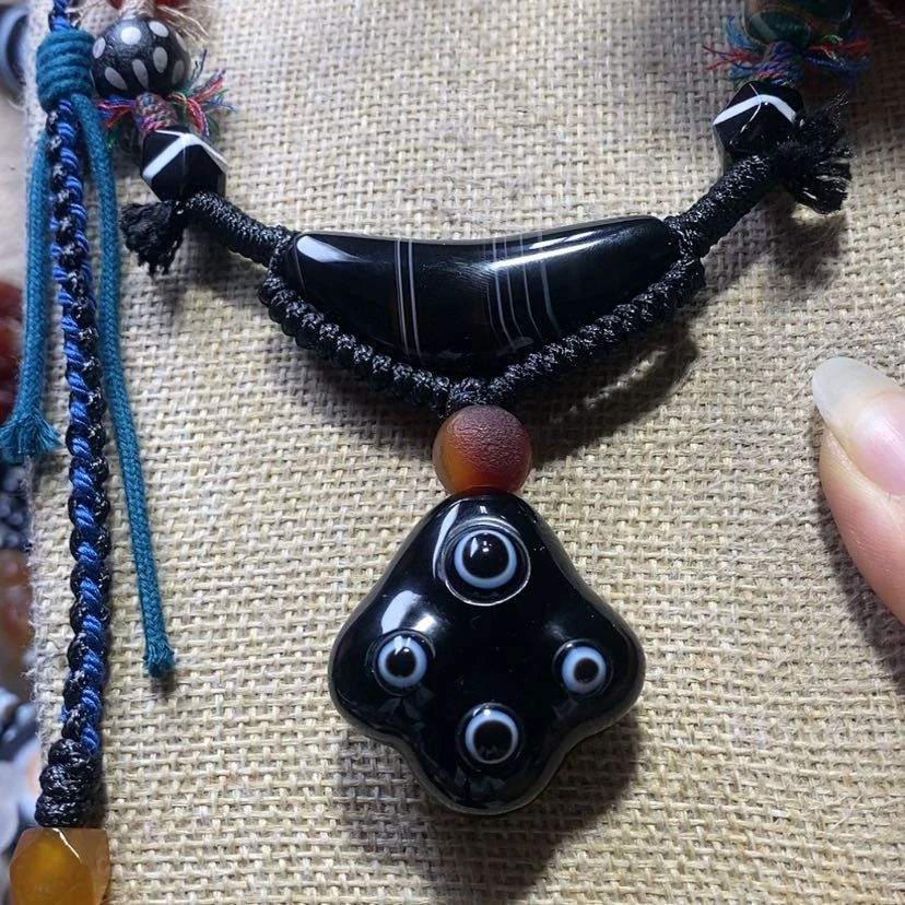 【闪购商品】玛瑙/玉髓颈饰未镶嵌李*菜