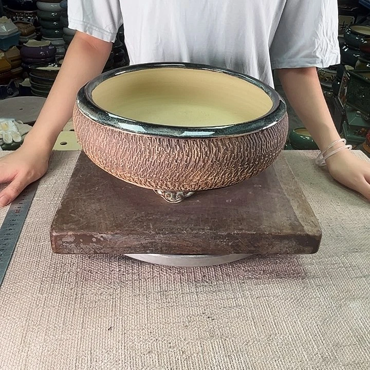 泳坤堂石湾盆陶瓷