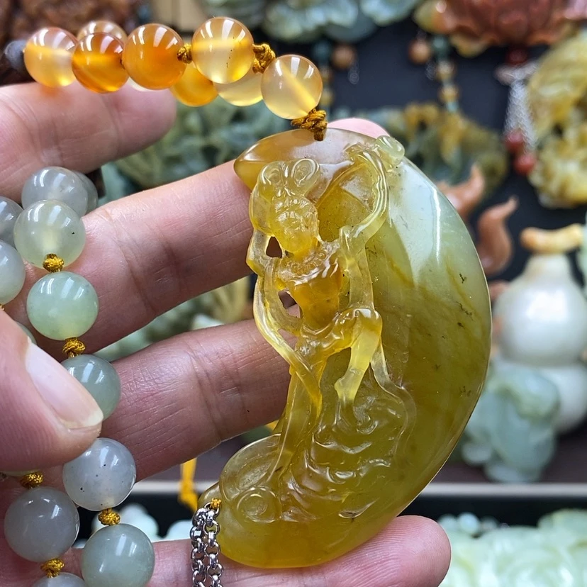 【闪购商品】未镶嵌岫玉吊坠