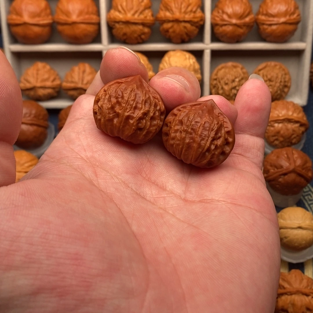 把件文玩核桃小官帽