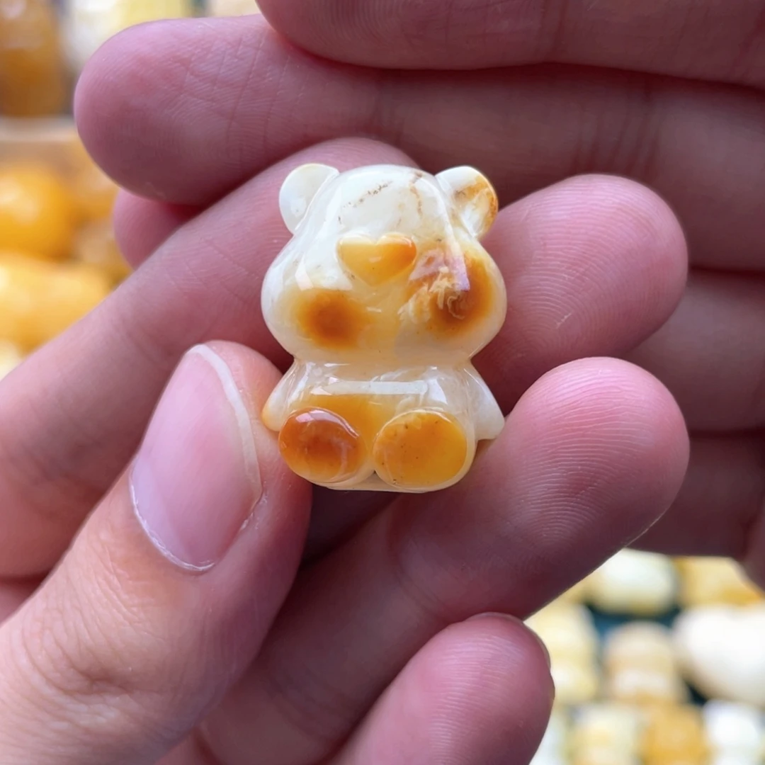 未镶嵌琥珀裸石蜜蜡