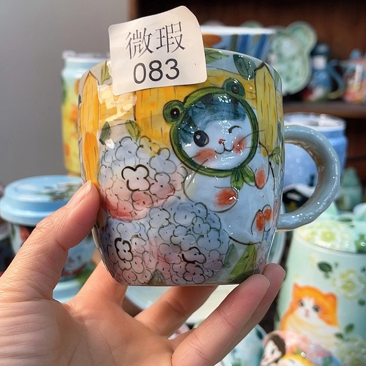 陶景德镇釉下手绘陶瓷