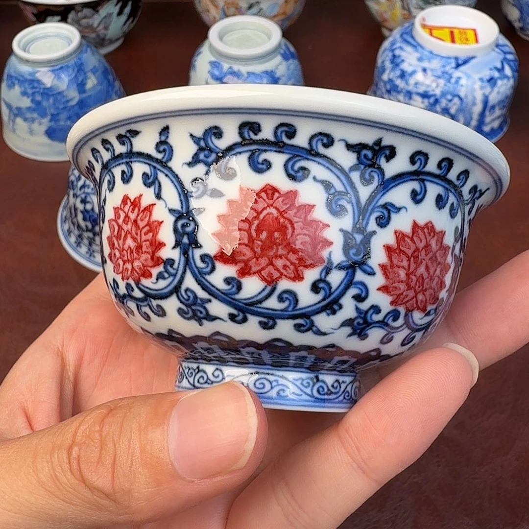 杯虎**?现代景德镇全手工全手绘茶具168888