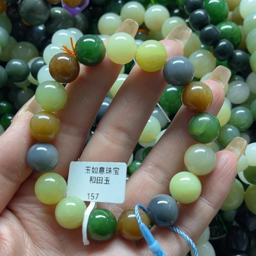 和田玉手链未镶嵌