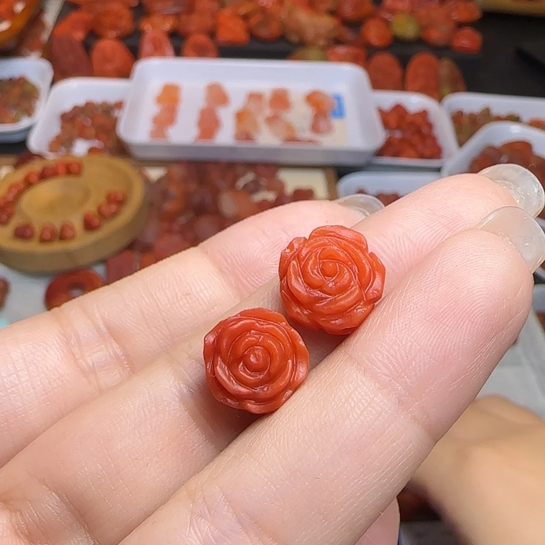 南红玛瑙未镶嵌吊坠(不含链)