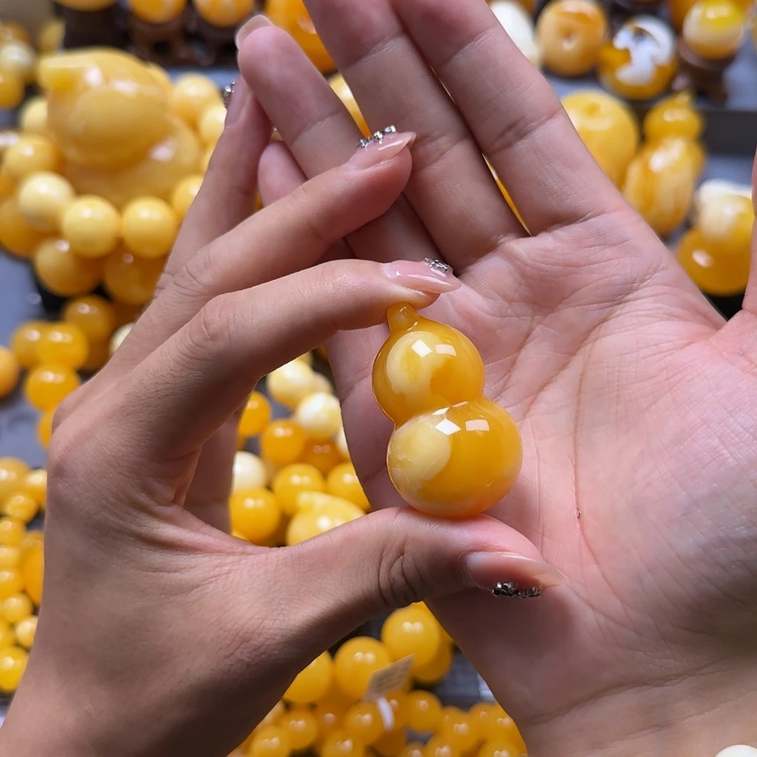 未镶嵌蜜蜡珠宝奇石葫芦