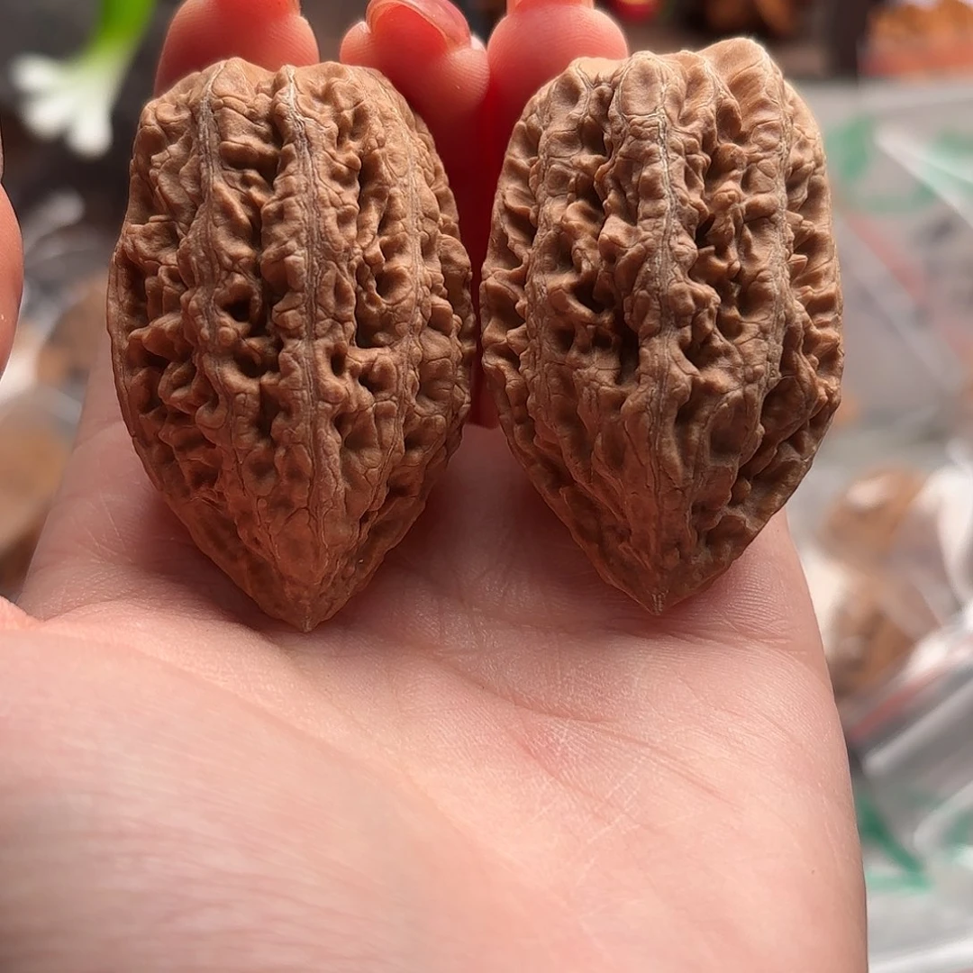 水***任文玩核桃把件小蛙103