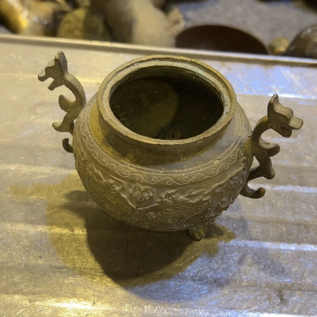 黄铜摆件，文房摆件工艺品
