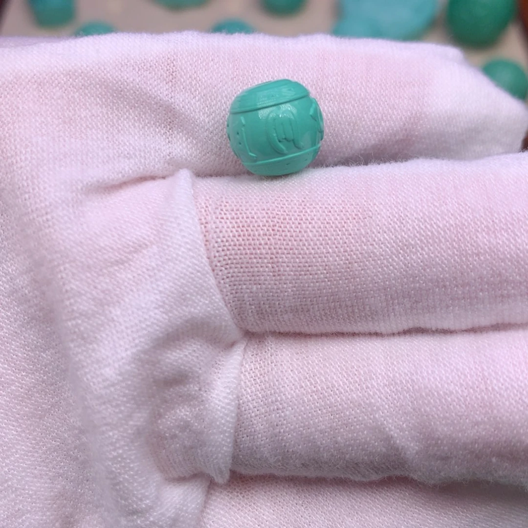 原生态散珠配珠六字箴言卡11