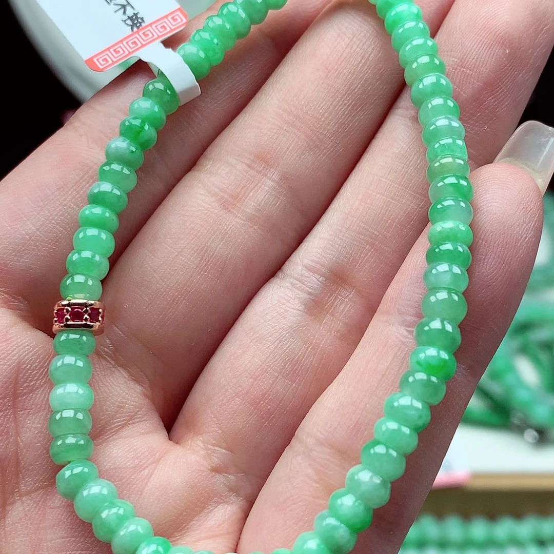 未镶嵌手链翡翠翡翠