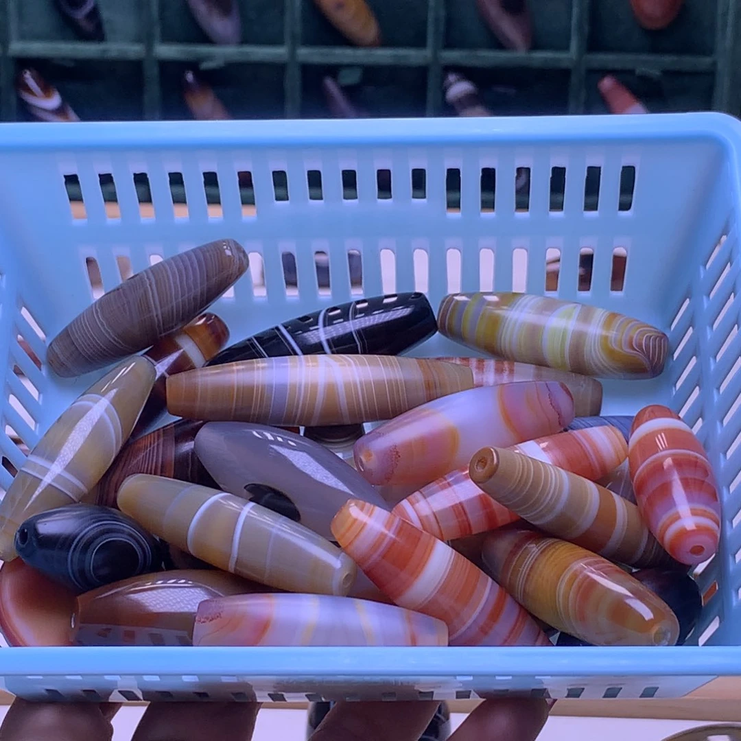 西***光玛瑙/玉髓颈饰未镶嵌