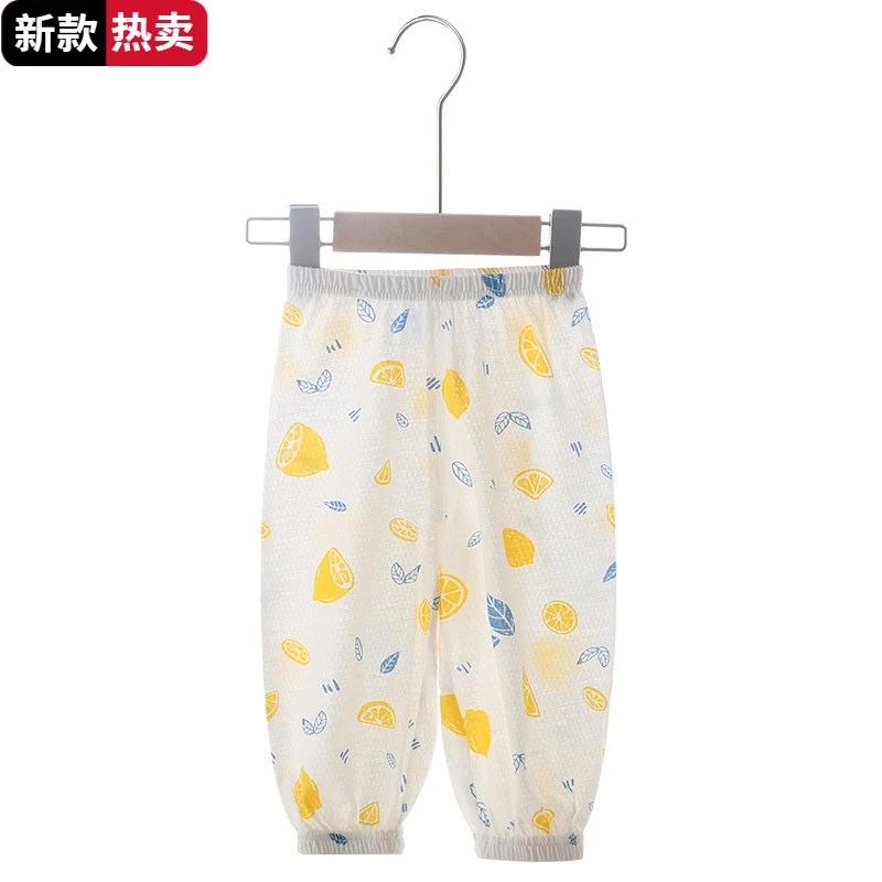 婴儿薄款长裤夏天宝宝防蚊裤夏季儿童外出婴儿裤子男童裤子